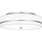 Quoizel Flush Mount Flush Mount 3 Lights Brushed Nickel QFL6180BN - alternate 1